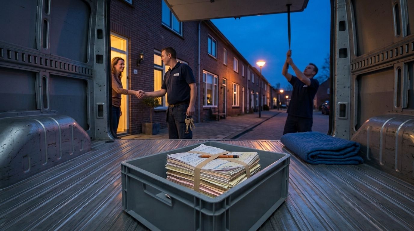 Digitale werkbon verhuisbedrijf: van de bus naar je CRM