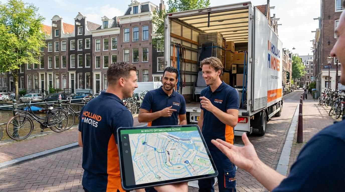 Hoe AI Verhuizers Helpt Bij Het Besparen Van Tijd (En Waarom Je Concurrentie Al Om Is)