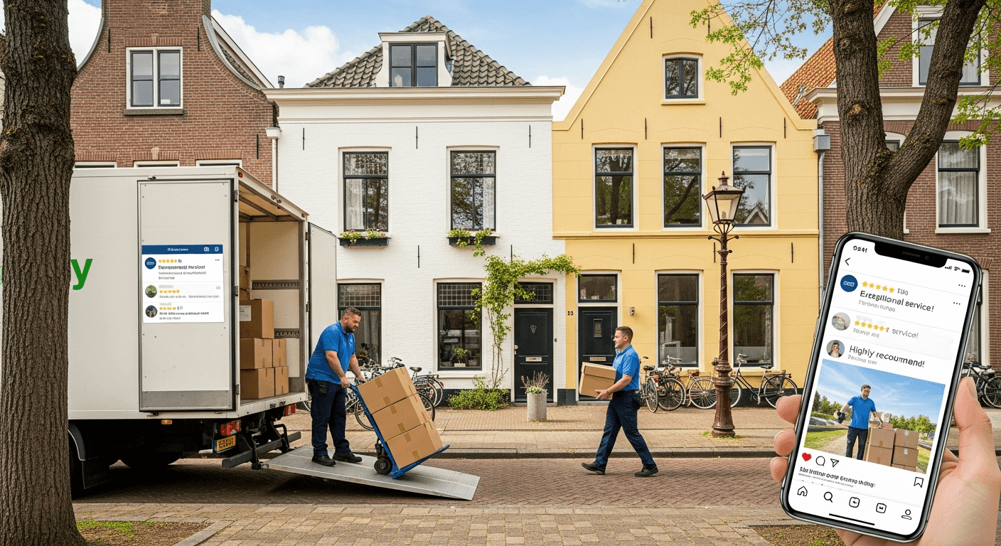 Social media voor verhuisbedrijven: meer boekingen via online zichtbaarheid