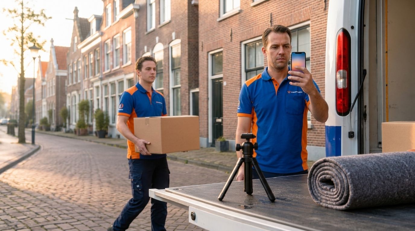 TikTok voor verhuisbedrijven: van video tot volle agenda