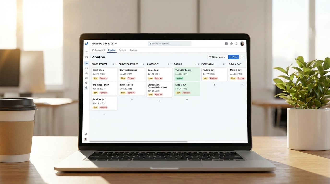 Verhuisbedrijf planning automatiseren