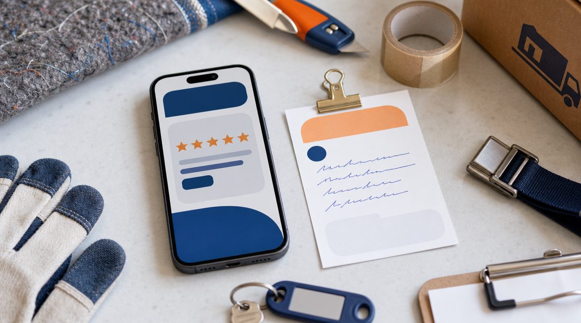 Review pakket voor verhuizers — NFC kaartjes en software setup